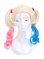 Suicide Squad Harley Quinn Dip Dye Wave Cosplay Wigs