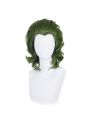 Movie Joker Green Curly Cosplay Wig