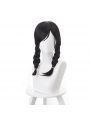 OW Academy D․Va Hana Song Long Black ponytail Cosplay Wigs