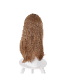 Resident Evil Village Daniela Long Straight Brown Cosplay Wigs