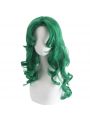 Sailor Moon Sailor Neptune Green Curly Cosplay Wig
