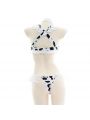 Sexy Cow Print Lingerie Cosplay Costume
