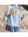 Student T-shirt Cute Harajuku JK Top