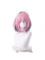 Yumemi Riamu Short Pink Mixed Blue Cosplay Wigs