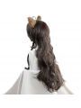 Twisted Wonderland Leona Kingscholar Brown Cosplay Wigs 80cm