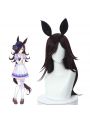 Uma Musume Pretty Derby Rice Shower Cosplay Wigs with Ears Bangs