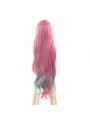 Virtual Youtuber Pinky Pop Hepburn Long Curly Mixed Pink Cosplay Wigs