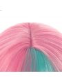 Virtual Youtuber Pinky Pop Hepburn Long Curly Mixed Pink Cosplay Wigs