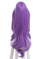 League of Legends Janna Magical Girl Skin Purple Hair With Long Curly Ponytail Cosplay Wigs