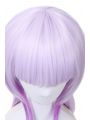 Miss Kobayashi's Dragon Maid Kanna Kobayashi Synthetic Long Purple Anime Cosplay Wigs 