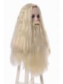 Albus Dumbledore White Curly Coaplay Wig
